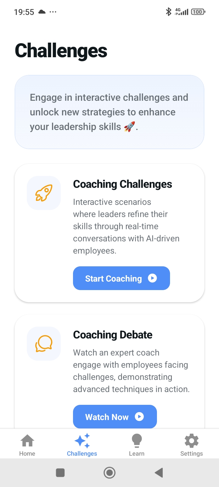 AI Coaching Challenges